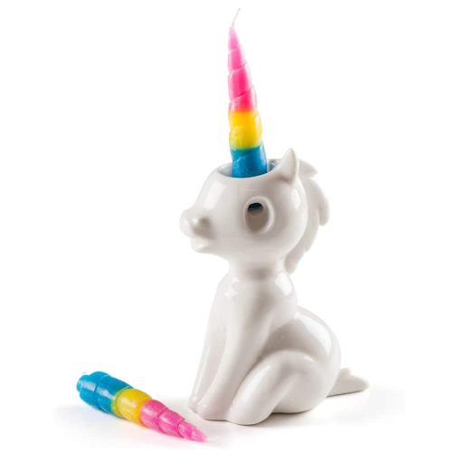 Unicorn Candles and Candle Holders - Home Decor