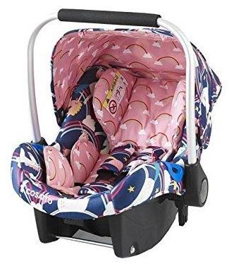 Unicorn car 2025 seat and stroller