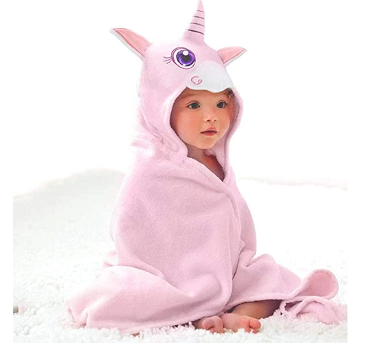Unicorn Hooded Kids Towels