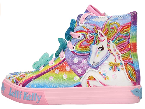 Shoes with unicorns on 2025 them
