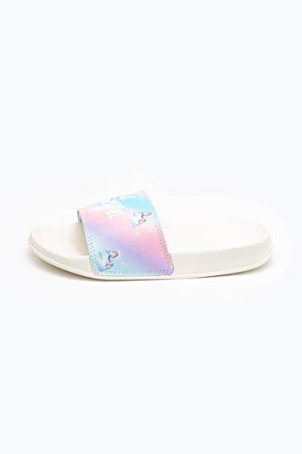 Pastel Multi-Coloured Girls Unicorn Sliders  | Hype