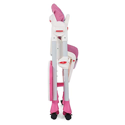 Unicorn Light Travel Highchair With Wheels - Chicco