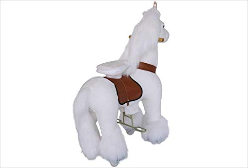 Ponycycle Unicorn Toy Ride on Pony Unicorn - Size Medium