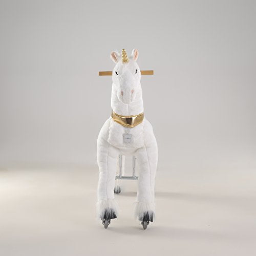 Large Unicorn Sit On Ride On Toy