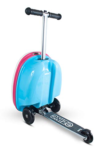 unicorn suitcase scooter