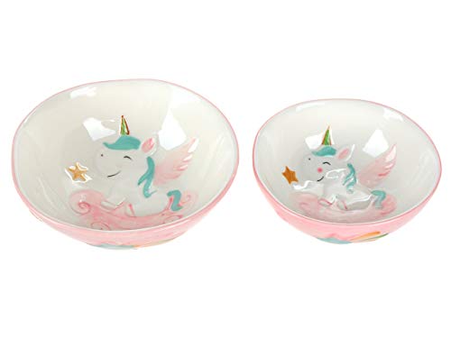 Unicorn Girls Ceramic Bowls