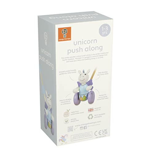 Unicorn Push Along Toy | Age 12 Months +