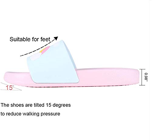 Blue & Yellow | Unicorn Sliders | Anti-Slip | Kids
