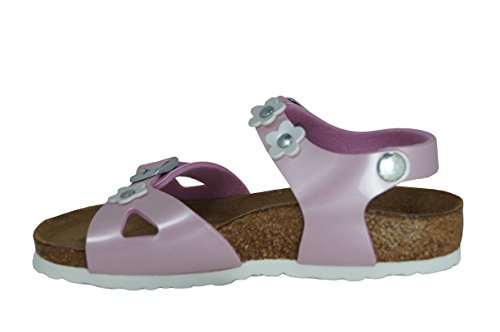 Birkenstock Girls’ Unicorn Sandals Rio - Unicorn, Rainbow, Stars, Pink, Summer