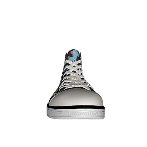 Black Unicorn Trainers Girls High Tops
