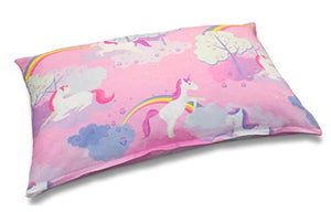 Unicorn Floor Cushion Pink Rainbow Unicorn