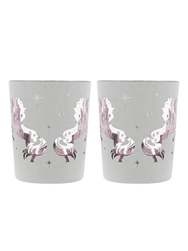 Unicorn tealight candle holder 2 paclk