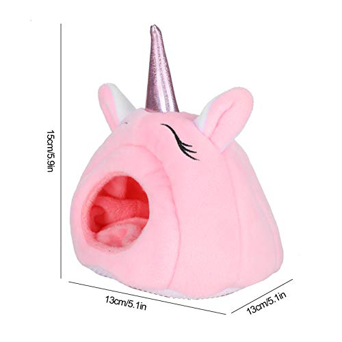 Cute Pink Unicorn Pet Bed | Anti - Slip | For Small Pets