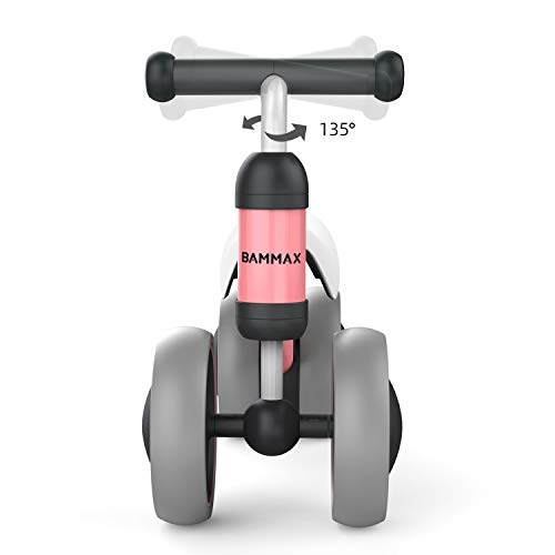 Bammax | Pink Toddlers Push Along Bike