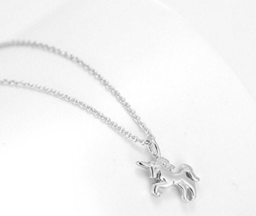 Sterling Silver Unicorn Necklace