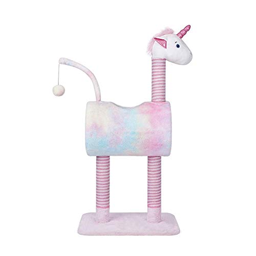 Unicorn Cat Scratching Post | Pink
