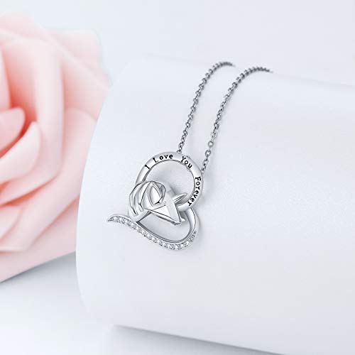 I Love You Forever | Unicorn Pendant Necklace