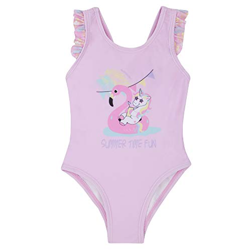 Unicorn flamingo swimming costume girls