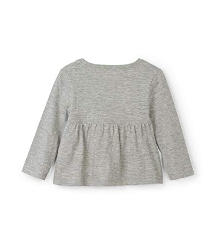 Enchanted Unicorns Hatley Baby Girls' Long Sleeve T-Shirt, Grey