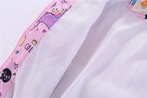 Toddler Girls Unicorn Navy Blue Gilet Outerwear | 3-4 Years