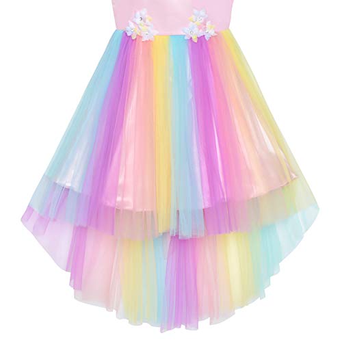 Rainbow Unicorn Girls Dress