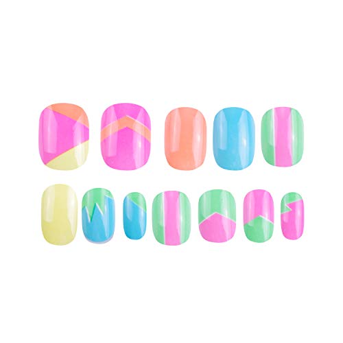 Unicorn colour nail stickers for kids