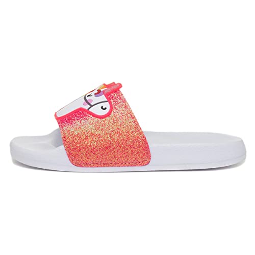 Pink Glittered Unicorn Sliders