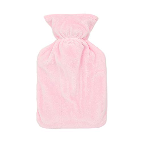 Unicorn Hot Water Bottle | Luxury Soft Washable Cover 1 Litre Pink