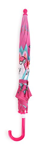 Pink Mercopol Fluffy The Unicorn Umbrella 