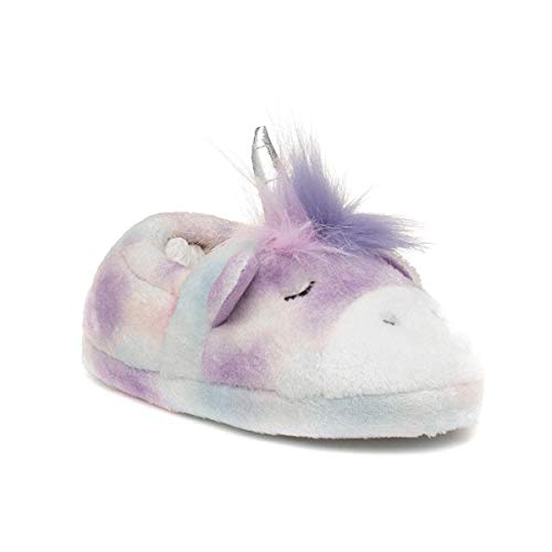 Lilac Soft & Cosy Unicorn Slippers | For Girls 