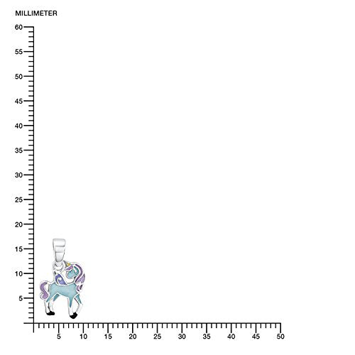 Unicorn Necklace Dimensions