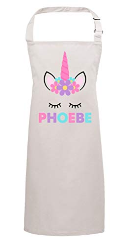 Kids Personalised Unicorn Apron
