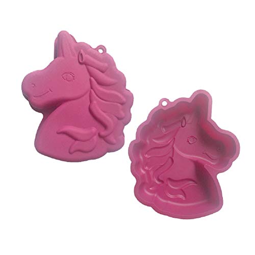 Giant Unicorn Head 3D Silicone Baking Mould - Cake Sponge Cooking Shaping Jelly