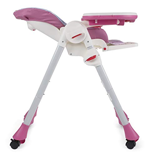 Unicorn Light Travel Highchair With Wheels - Chicco
