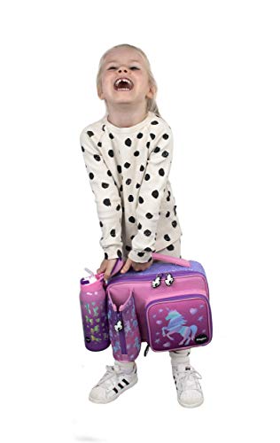 Pink Unicorn Kids Lunch Bag | Fringoo