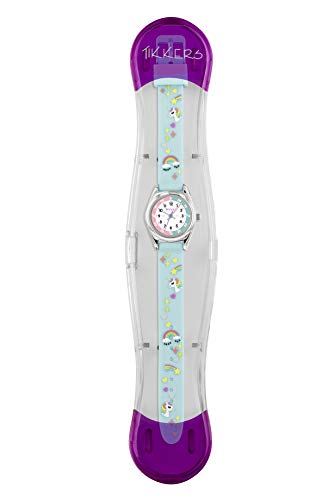 Tikkers Unicorn Theme Time Teacher Watch - Mint Green