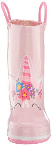Pastel Pink Unicorn Wellie Boots