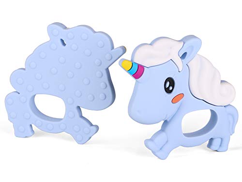 Babies Unicorn Teether Blue