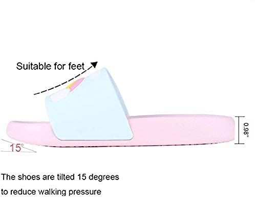 Plastic Unicorn Sliders | Blue