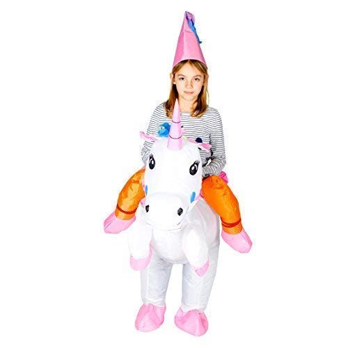 Kids Unicorn Inflatable Fancy Dress Costume For Girls & Boys