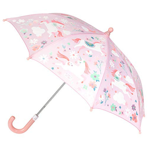 Stephen Joseph | Girls Colour Changing Umbrella | Unicorn | Pink