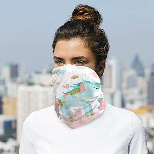 Unicorn bandana face mask