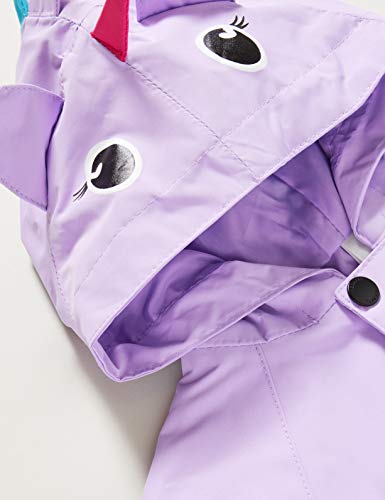Lilac Unicorn Kids Waterproof Jacket 