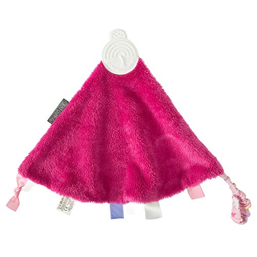 Pink Unicorn Teething Comforter