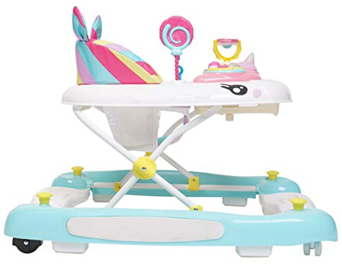 Unicorn 2 In 1 Babies Walker Rocker | Pink Rainbow | MyChild