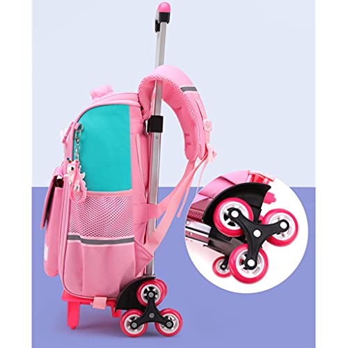Unicorn Children's Backpack Trolley | Pink