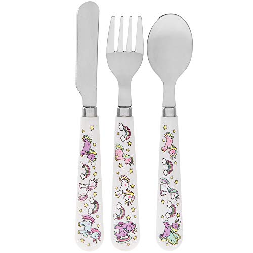 Little Stars Unicorn Cutlery Set- Children