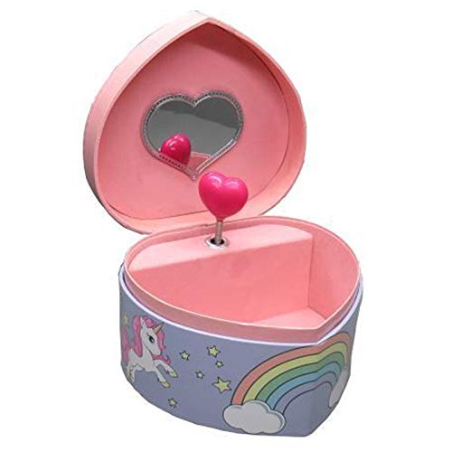 Musical Heart Shaped Unicorn Box 