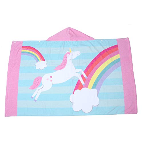 Unicorn Hooded Bath Towel