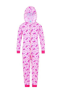 Unicorn Design Pink  | All in Onesie | 100% Cotton Sleepsuit 